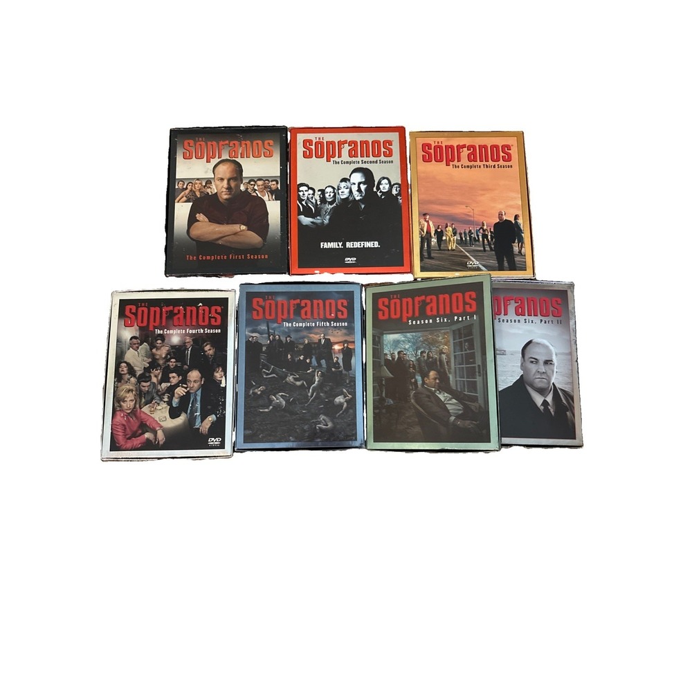 The Sopranos Complete Series Seasons 1-6 DVD Box Set Full Collection HBO Crime